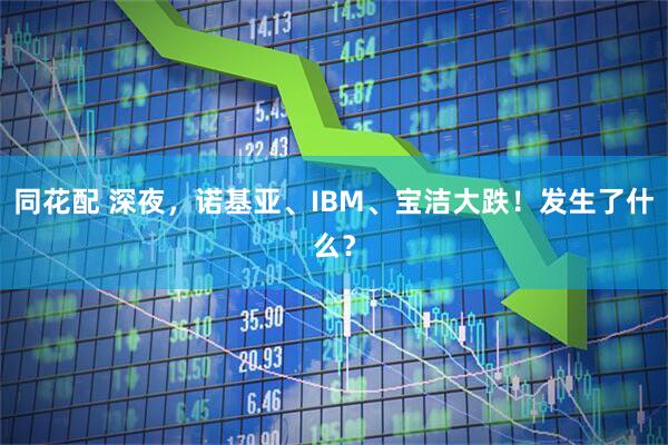 同花配 深夜，诺基亚、IBM、宝洁大跌！发生了什么？